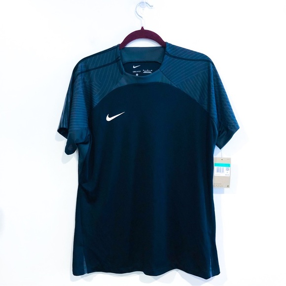 Nike Dri-FIT Strike Short Sleeve Soccer Shirt Black Size XL NWT - Picture 5 of 11